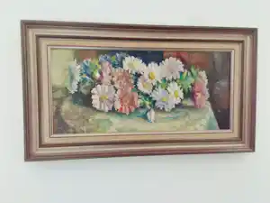 Coba Ritsema - Bloemstuk op tafel verkauft für € 520!