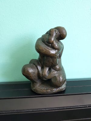 Nic Jonk - "Moeder met Kind" mooi gepatineerd aardewerk van de bekende Nic Jonk. kopen? Bied vanaf 100!