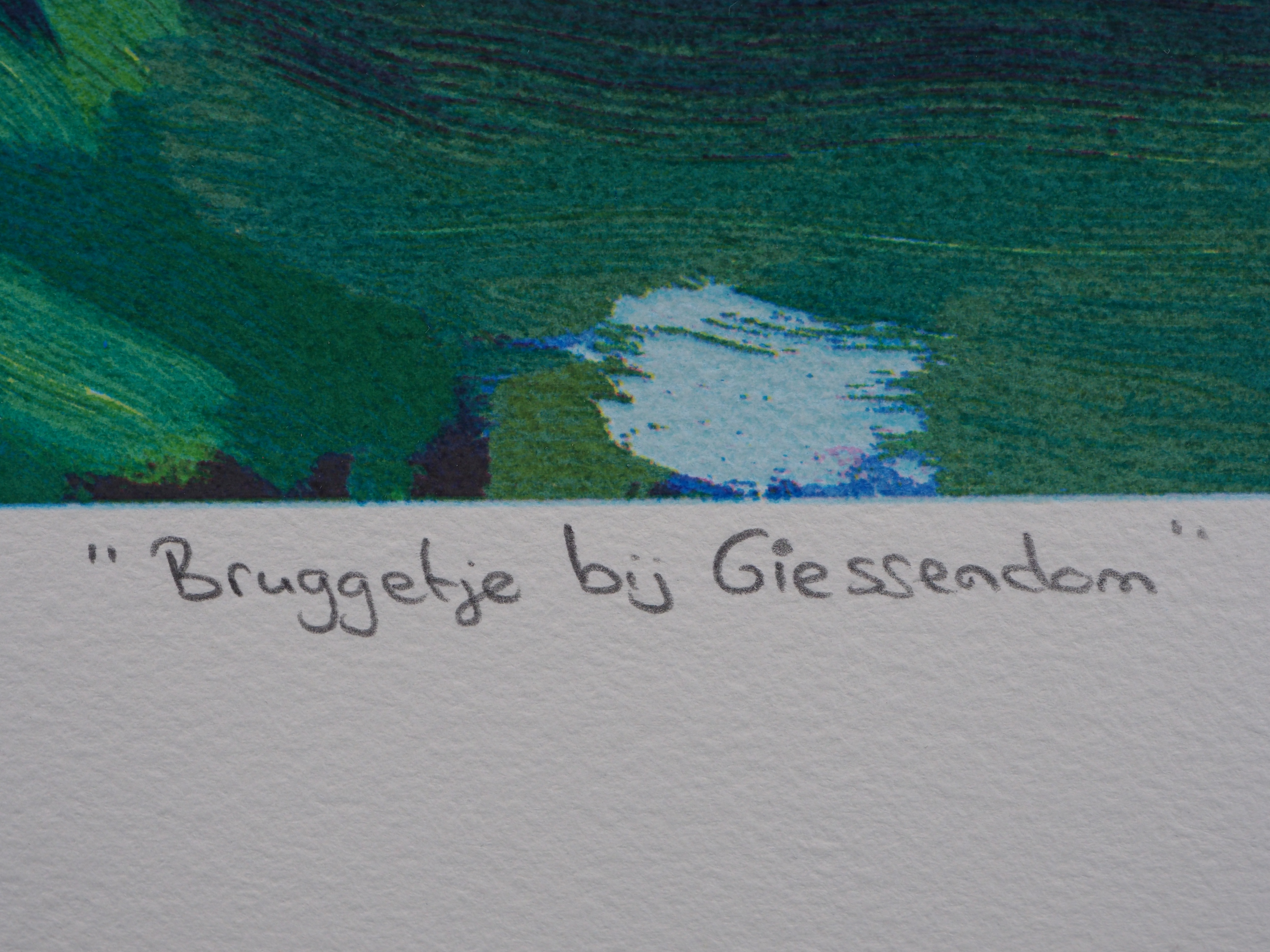 Jentsje Popma - Bruggetje bij Giessendam kopen? Bied vanaf 50!
