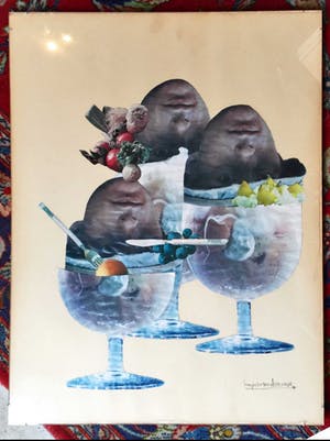 Niet of onleesbaar gesigneerd - C3371-3 - Breakfast with soldiers kopen? Bied vanaf 10!