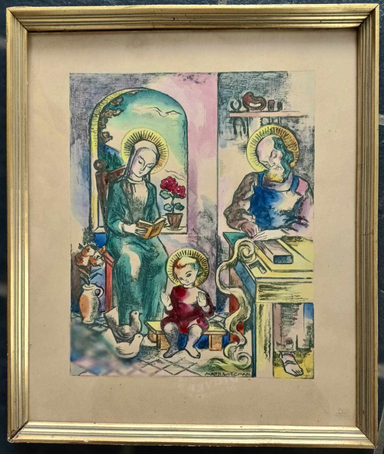 Matthieu Wiegman - De heilige familie kopen? Bied vanaf 45!