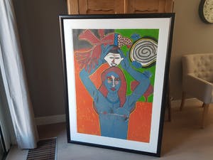 Corneille - zeefdruk 72/120, gesigneerd en '88 kopen? Bied vanaf 475!