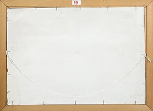 Jan Dekker - Olieverf op Hardboard, Meerzicht, Ingelijst kopen? Bied vanaf 1!