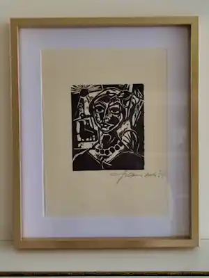 Frans Nols - Vrouw bij het venster vendu pour 100€ !