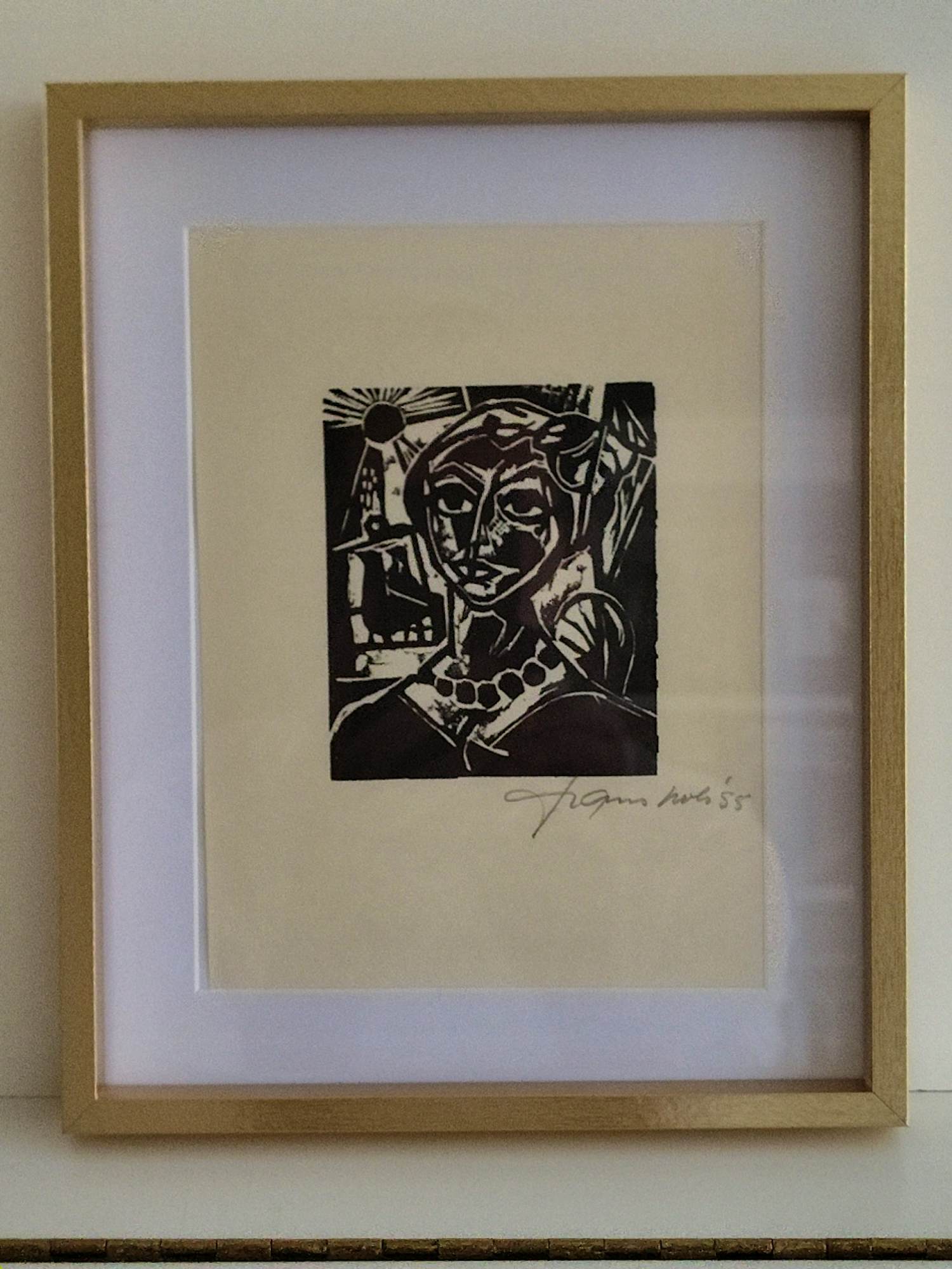 Frans Nols - Vrouw bij het venster kopen? Bied vanaf 125!