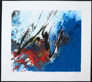 Mattie Schilders - Zeefdruk, Water, Bron van leven (3) kopen? Bied vanaf 1!