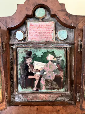 Go de Kroon - Mijnheer Prikkebeen - drieluik kopen? Bied vanaf 80!