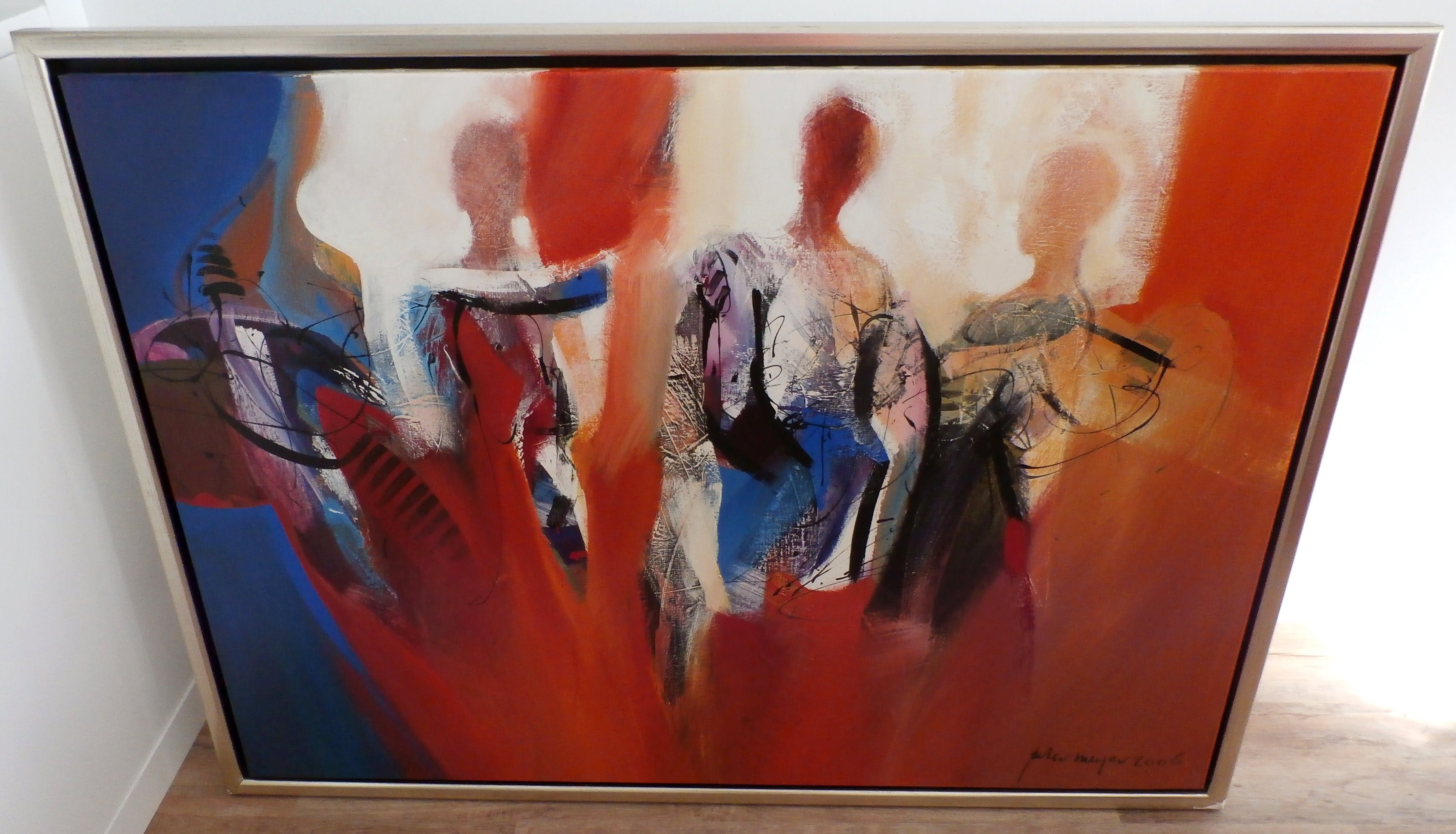 Peter Meijer - Olieverf op doek: Deus ex machina - 2006 kopen? Bied vanaf 575!