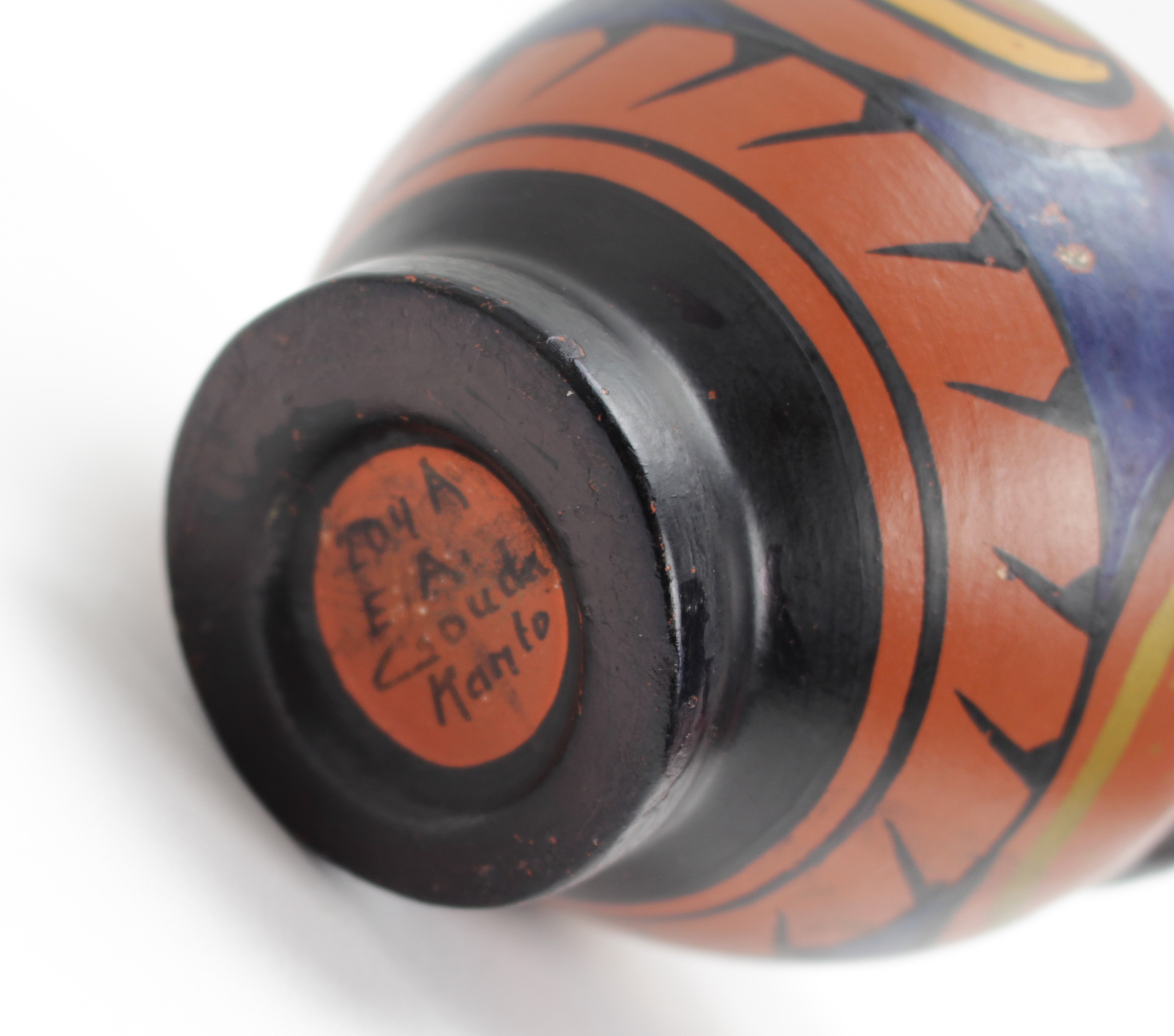 Kunstaardewerkfabriek Ed. Antheunis - aardewerk vaasje kopen? Bied vanaf 10!