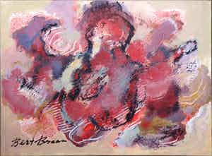 Bert Braam - Acryl op doek, Torso verkocht voor € 1!