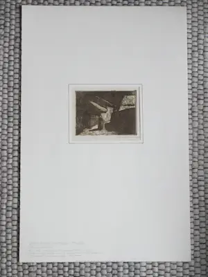 Johannes Graadt van Roggen - Straatje te Veere - Ets kopen? Bied vanaf 90!