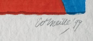 Corneille - Aquagravure op handgeschept papier, Tropique kopen? Bied vanaf 200!