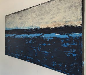 John Foppen - Heaven Over Land And Ocean.... # K 02. XL. GROOT. kopen? Bied vanaf 169!