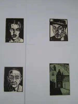 Dick Ket - Cassette met 12 linoleumdrukken kopen? Bied vanaf 300!