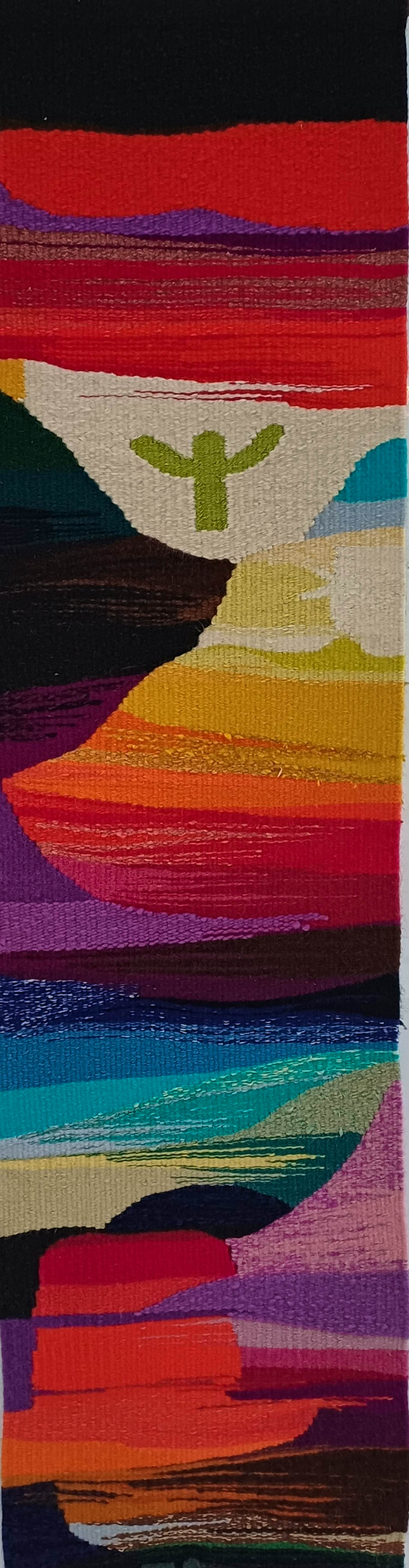 Helga Paetzold - Unicum, geweven wandkleed (CEL) verkocht voor € 100!