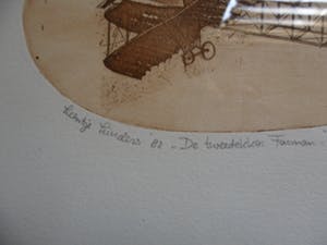 Leentje Linders - Ets. Titel, "De Tweedekker" ( Tasman ). kopen? Bied vanaf 20!