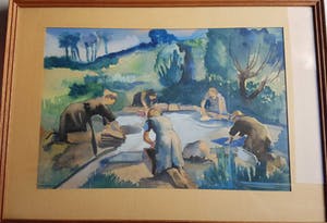 Anna van der Feer - Vrouwen doen de was kopen? Bied vanaf 175!