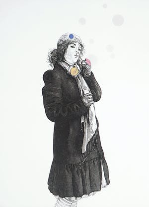 Rick van den Berg - Ets, She blew the last winter feelings away kopen? Bied vanaf 1!