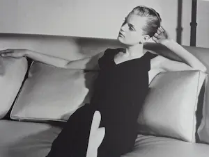 Karl Lagerfeld - Fotolitho Guinevere van Seenus Chanel 1996 kopen? Bied vanaf 50!