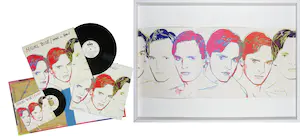 Andy Warhol - LP's en een gesigneerd boekje, Miguel Bosé kopen? Bied vanaf 1!