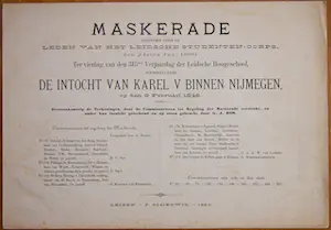 Gerardus Johannes Bos - Maskerade: intocht van Karel V - Map met 27 kleurenlitho's kopen? Bied vanaf 50!