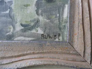 Frans Ruwel - Schilderij, Brug over de Seine te Parijs kopen? Bied vanaf 60!