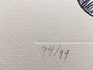 Corneille - Bijzondere litho "Les Menhirs" kopen? Bied vanaf 170!