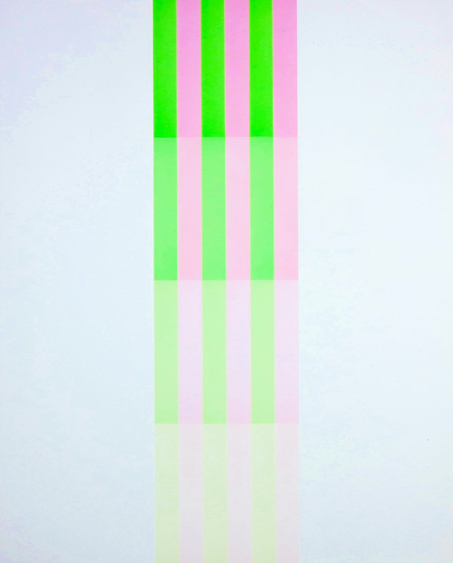 Richard Paul Lohse - Zeefdruk, Zonder titel verkocht voor € 150!