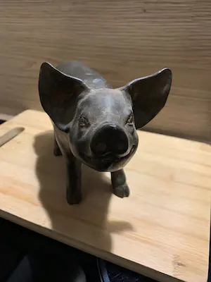 Pierre Chenet - Bronzen varken kopen? Bied vanaf 200!