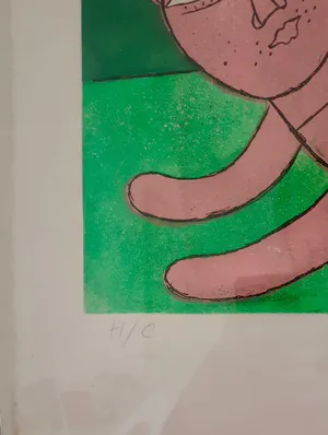 Corneille - La venue de l'oiseau - Ets en aquatint - 1978 kopen? Bied vanaf 250!