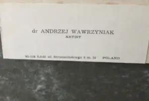 Buy Andrzej Wawrzyniak - Zonder titel? Bid from 35!