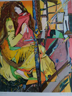 Sandra Jayat - Litho, Titel. CLANDESTINITY OF SOLITUDE (GEHEIME EENZAAMHEID) kopen? Bied vanaf 30!