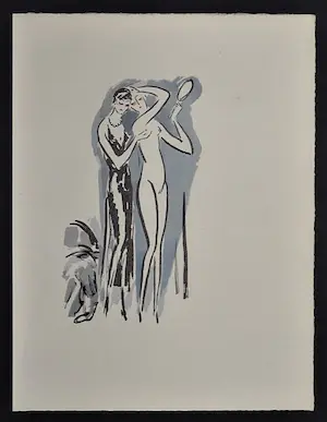 Kees van Dongen - Pochoir uit La Garconne 1925 kopen? Bied vanaf 175!