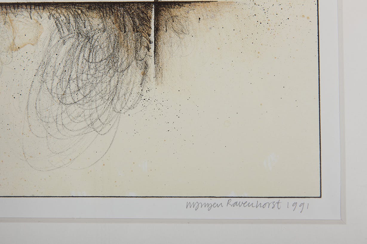 Jurjen Ravenhorst - titel onbekend - Litho op papier - 1991 - ed. 278/300 - gesigneerd kopen? Bied vanaf 10!