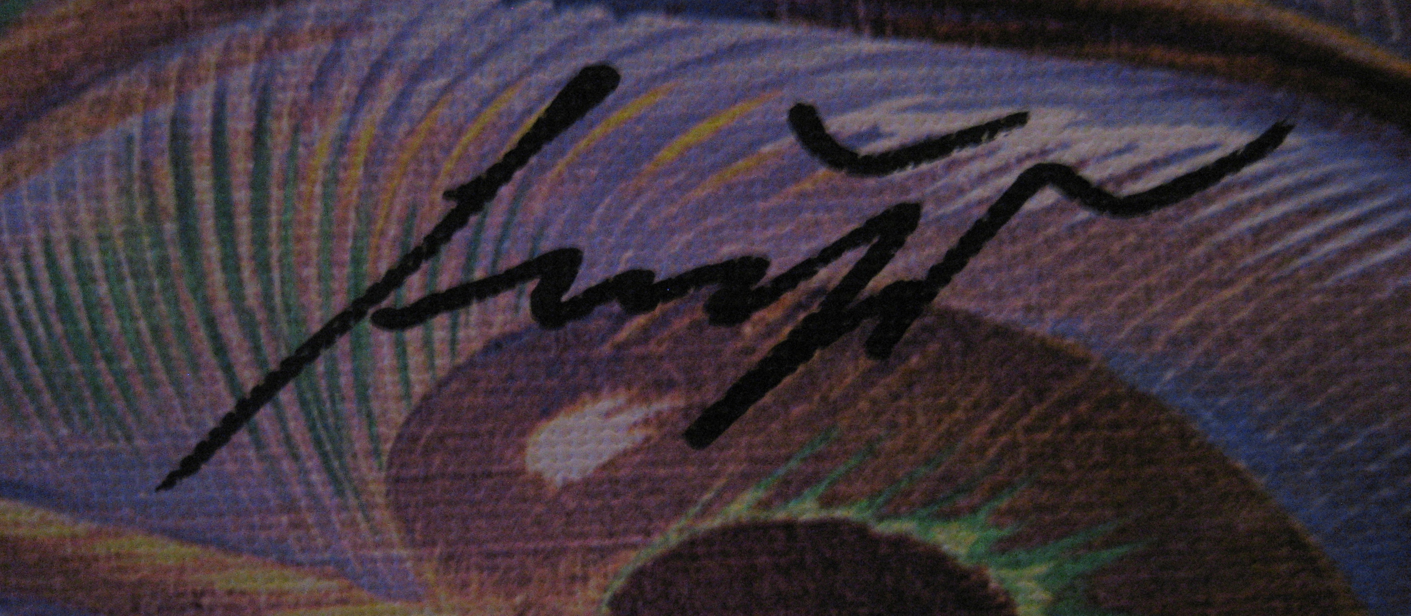 Ernst Fuchs - Ernst Fuchs - Aphrodite und Perseus auf der Augeninsel - glicée op doek - EA kopen? Bied vanaf 75!