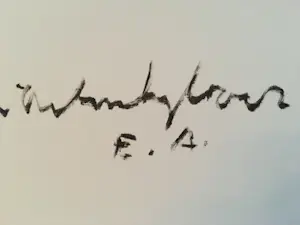 Anton Heyboer - Ets - geen lijst, wel op harde achtergrond kopen? Bied vanaf 75!