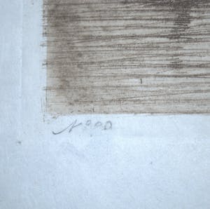 Willem Witsen - Ets - 1912 - het Beurspoortje Amsterdam - fraai ingelijst kopen? Bied vanaf 250!