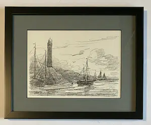 Hendrik Willem Mesdag - 3 Litho's uit 1896 kopen? Bied vanaf 1!