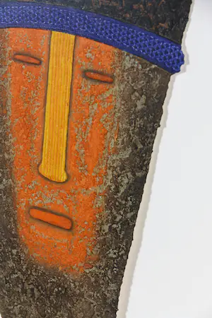 Alain Berck Vitz - Carborundum op geschept papier, Meditation Man - Ingelijst kopen? Bied vanaf 50!