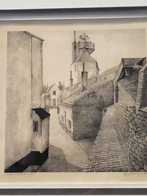 Gijs Voskuyl - Vischpoort te Harderwijk. kopen? Bied vanaf 45!