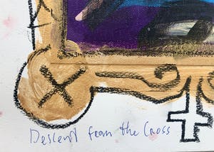 Peter Klashorst - Descent from the cross kopen? Bied vanaf 49!