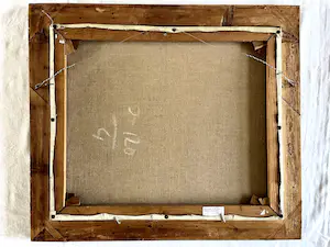 Jan Jurrien Moolhuizen - Berglandschap - Olieverf op doek, Fraai ingelijst kopen? Bied vanaf 130!