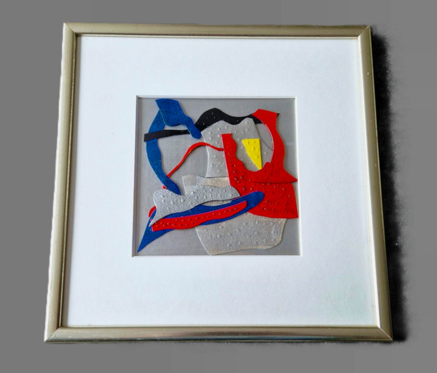 Jan Verschoor - een zeldzame gem. techniek (kunststof/verf) collage - expo museum jan vd Togt kopen? Bied vanaf 540!