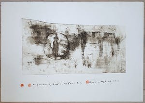 Anton Heyboer - Figuur en dier (Kunti) kopen? Bied vanaf 295!