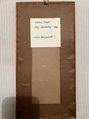 Hanna Nagel - Originele tekening uit 1948 kopen? Bied vanaf 100!