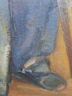 Jaap Min - Jaap Min (1914-1987) - Man met orgel kopen? Bied vanaf 200!