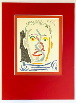 Pablo Picasso - 2 Prenten Met Gemengde Druk-Techniek "Verlag Gerd Hatje Stuttgart" kopen? Bied vanaf 1!