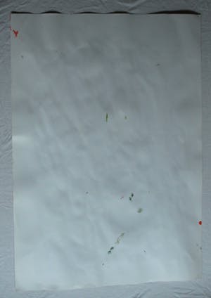 Peter Klashorst - Acrylverf op papier , Abstracte naakten in abstract landschap – 70 x 50 cm. kopen? Bied vanaf 1!