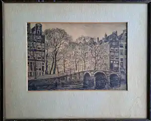 Louis Landre - Herengracht -Leidse gracht verkauft für € 30!