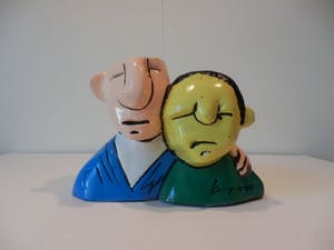 Herman Brood - Sculptuur van Kunsthars FOR EVER ---MET CERTIFICAAT!! kopen? Bied vanaf 100!